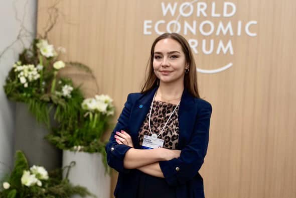 AUDIO | Roxana Chirițoiu, din Mangalia, vocea tinerilor români la Forumul Economic Mondial de la Davos