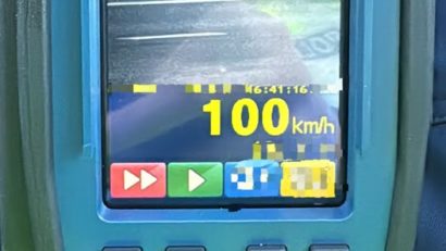 MANGALIA: Vitezoman prins cu 100 de km/h într-o zonă cu limita de viteză la jumătate