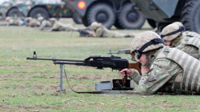 TULCEA: Exerciţii militare cu muniţie de război, în Poligonul Babadag