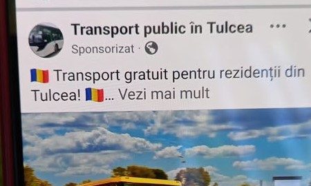 ATENȚIE! Tentativă de fraudă în numele Societății „Transport Public” S.A. Tulcea!