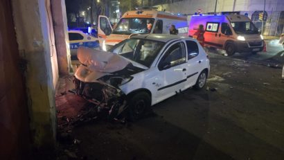 Patru persoane au fost rănite, în urma unui accident produs pe strada Mircea cel Bătrân