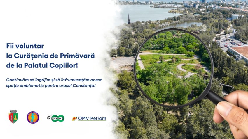 „Curățenia de Primăvară”, la Palatul Copiilor Constanța