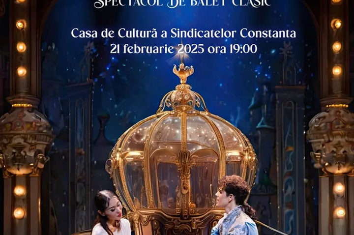 Teatrul de Balet din Sibiu revine la Constanța cu spectacolul „Cenușăreasa”