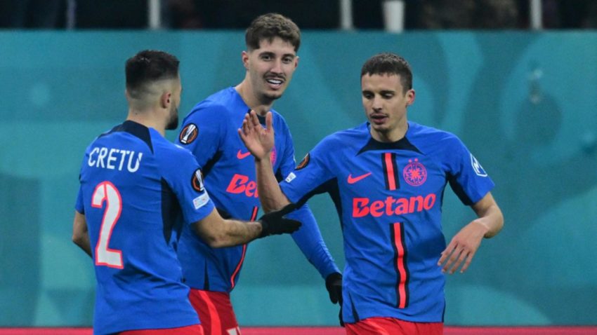 Primul meci pentru FCSB în acest sezon din Europa League