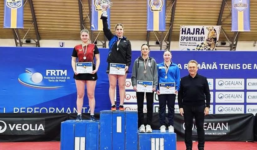 Constănțeanca Bianca Mei-Roșu a câștigat Cupa României la tenis de masă U19