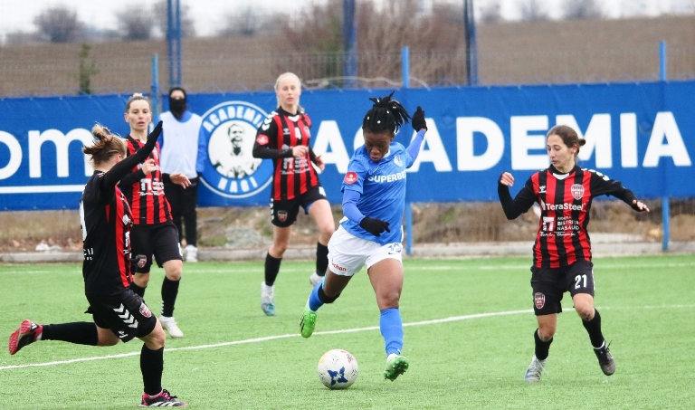 Fotbalistele de la Farul au obținut prima victorie în faza play-off din Superligă