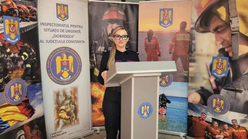 CONSTANȚA: Activități ale ISU „Dobrogea” în Săptămâna Protecției Civile