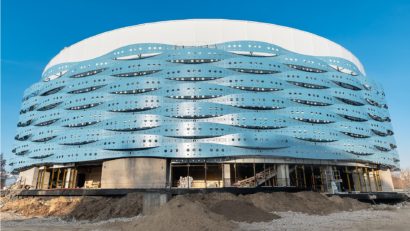 TULCEA: Noua Sală Polivalentă din municipiu se apropie cu pași repezi de finalizare