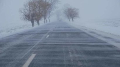 Informare ANM de ninsori, vânt puternic și răcire a vremii
