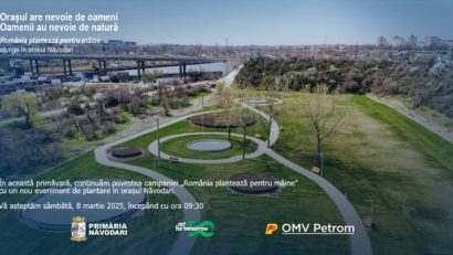 AUDIO | Locuitorii din Năvodari, invitați să planteze arbori, arbuști și flori perene într-un parc din oraș