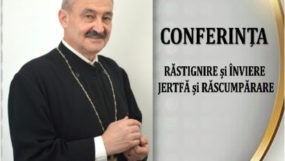 “Răstignire și Înviere, Jertfă și Răscumpărare”, cea de-a VI-a conferință a părintelui Marius Moșteanu, la Biblioteca Județeană Constanța