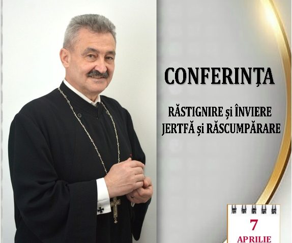 “Răstignire și Înviere, Jertfă și Răscumpărare”, cea de-a VI-a conferință a părintelui Marius Moșteanu, la Biblioteca Județeană Constanța