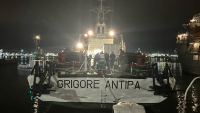 Nava maritimă pentru scafandri „Grigore Antipa” participă la Exercițiul multinațional ARIADNE 25 în Marea Mediterană
