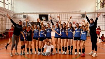 Voleibalistele de la CS Medgidia s-au calificat la turneul final al Campionatului Național U15