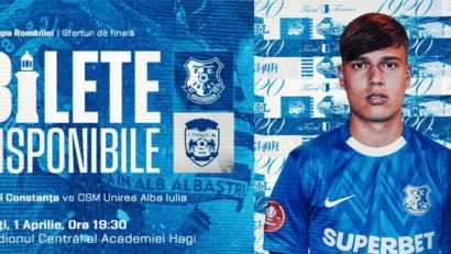 Farul – CSM Unirea Alba Iulia, în sferturile Cupei României la fotbal