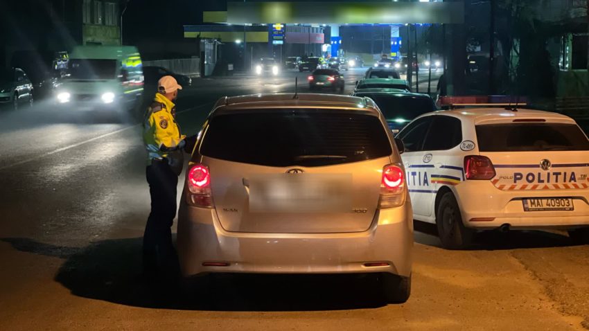 TULCEA: În weekend, polițiștii au reținut 33 de permise de conducere