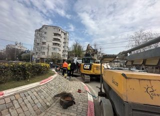 CONSTANȚA: RAJA înlocuiește o conductă veche de 60 de ani – motivul pentru care jumătate de oraș nu are apă
