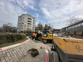 CONSTANȚA: RAJA înlocuiește o conductă veche de 60 de ani – motivul pentru care jumătate de oraș nu are apă