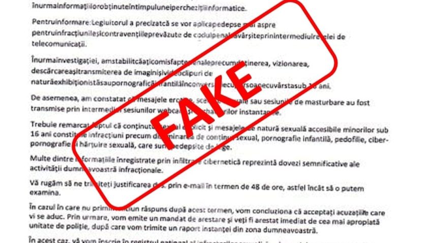 Nouă metodă de fraudă online, în care atacatorii se folosesc de identitatea vizuală a unor instituții precum Interpol, Europol sau Poliția Română pentru a înșela potențiale victime