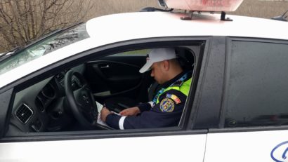 MEDGIDIA: Polițiștii au desfășurat o acțiune pentru creșterea gradului de disciplină rutieră
