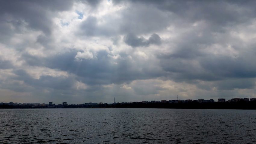 nori, vreme instabila, Lacul Tabacarie - foto - ds