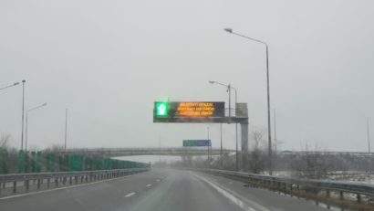 CEAȚA reduce vizibilitatea pe șoselele din județele Constanța și Tulcea
