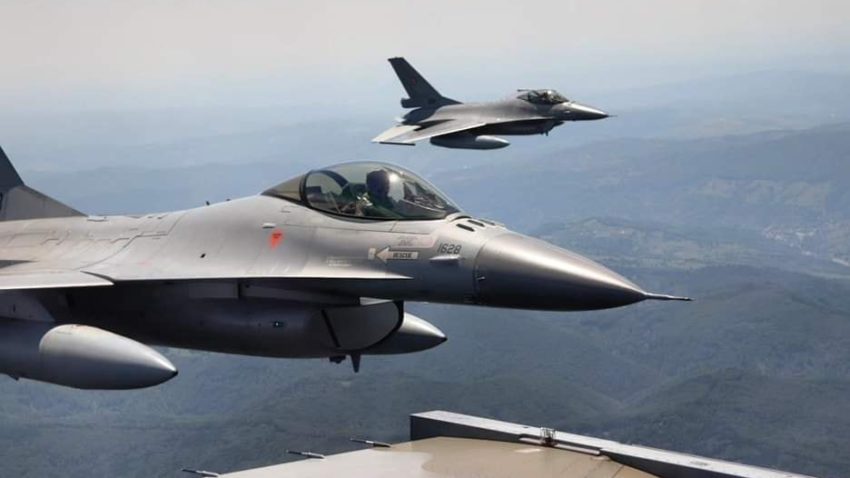 MApN: Forțele Aeriene vor executa misiuni de apărare cu trei escadrile F-16