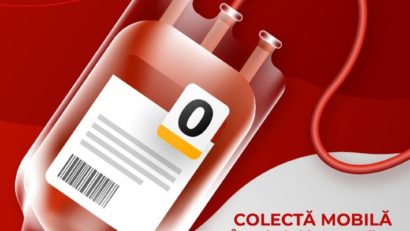 MEDGIDIA: Colectă mobilă de sânge, luni, 17 martie
