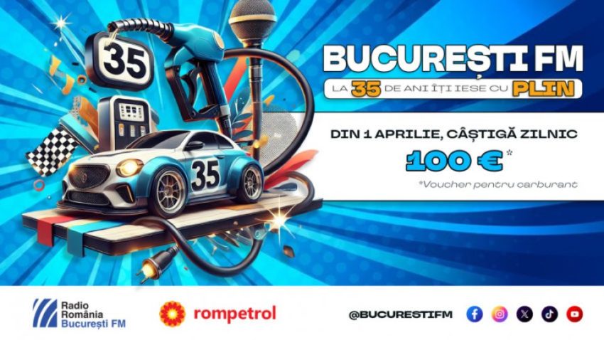 București FM: 35 de ani pe frecvență, 35 de zile cu premii