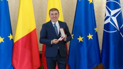 Gheorghe Hagi a fost decorat astăzi la Palatul Cotroceni