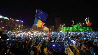 VIDEO | Miting proeuropean în Capitală: Inima noastră este în Europa!