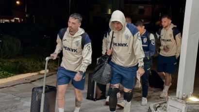 Fotbaliștii naționalei României au ajuns în San Marino