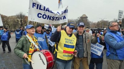 Noi proteste de amploare ale Sindicatelor din Sistemul de Apărare Națională și Ordine Publică