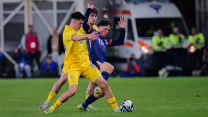 Naționala de fotbal a României U21 a pierdut amicalul cu selecționata Olandei U21
