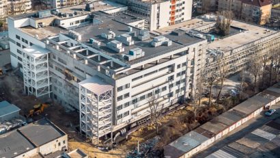 TULCEA: Peste 50% din lucrările de reabilitare a Spitalului Județean de Urgență sunt finalizate