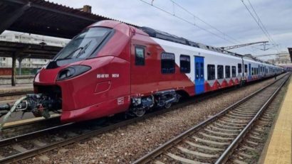 Trenul nou Alstom Coradia, retras din circulație după ce a fost atacat cu pietre