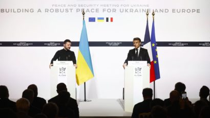Franţa anunţă un ajutor militar suplimentar de două miliarde de euro pentru Ucraina