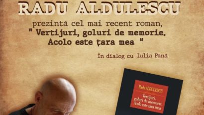Scriitorul Radu Aldulescu, la Biblioteca Județeană Constanța