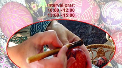 Meșterul popular Fevronia Ciortan ne invită la ateliere de încondeiere tradițională a ouălor, la Muzeul de Artă Populară