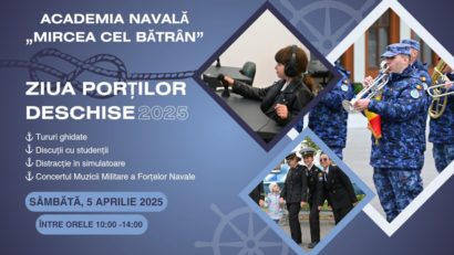 Ziua Porților Deschise, la Academia Navală „Mircea cel Bătrân”