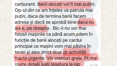 IGPR respinge informațiile unui sindicat al polițiștilor potrivit cărora autospecialele Poliției vor rămâne pe ‘dreapta’