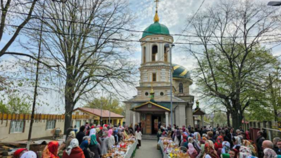 TULCEA: În bisericile starovere, se sfințesc preparatele de Paști