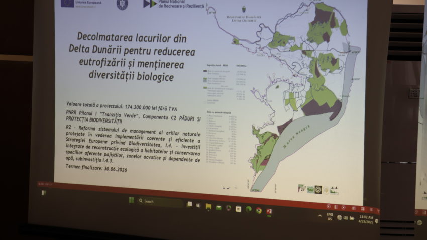 Investiții pentru decolmatarea lacurilor din Delta Dunării, prin fonduri PNRR