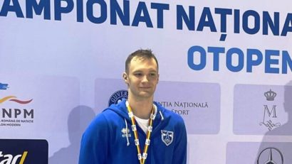 Înotătorul Patrick Dinu va concura pentru CSM Constanța la CN de natație 2025