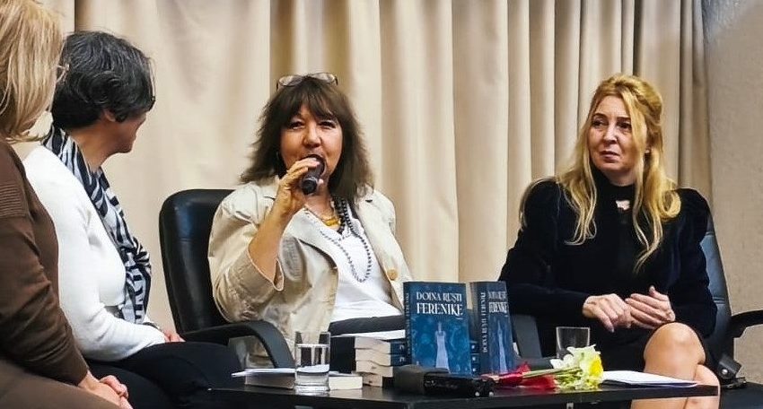 AUDIO | Romanul FERENIKE al scriitoarei Doina Ruști a fost lansat la malul mării, într-un eveniment găzduit de Biblioteca Județeană Constanța