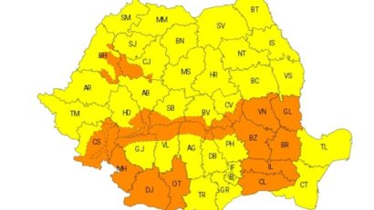 Dobrogea, sub avertizare meteorologică Cod galben de intensificări ale vântului