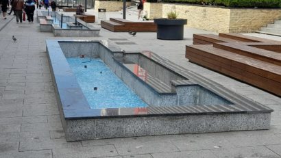 CONSTANȚA: Fântânile arteziene de pe strada Ștefan cel Mare nu vor funcționa nici în această vară