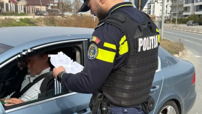 Polițiștii constănțeni au aplicat amenzi de peste 12 mii de lei, în cadrul acțiunii Blocada
