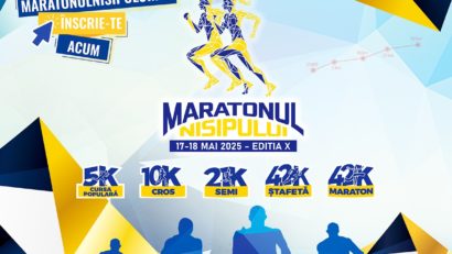Pregătiri intense pentru ediția jubiliară a „Maratonului Nisipului”