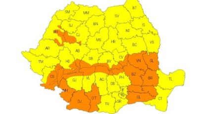 Dobrogea, alături de întreaga țară, sub avertizări de ninsori și viscol